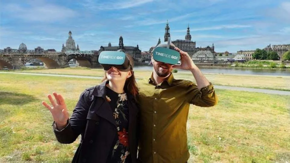 Virtual Experience of Dresden's city history in German