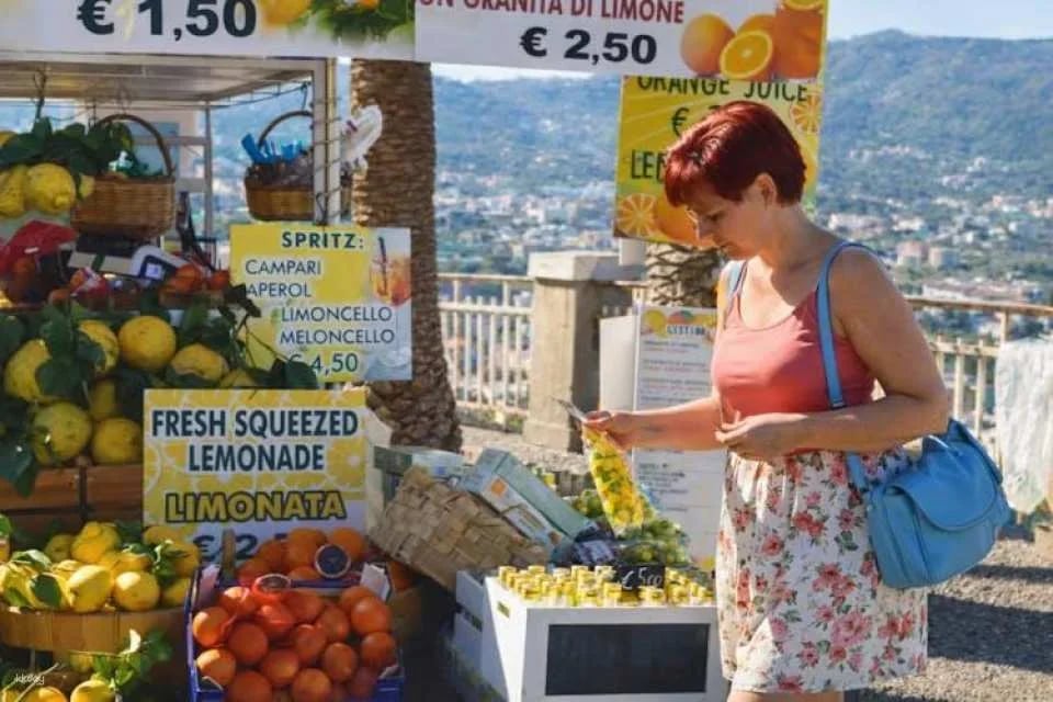 Pompeii, Sorrento and Positano group tour