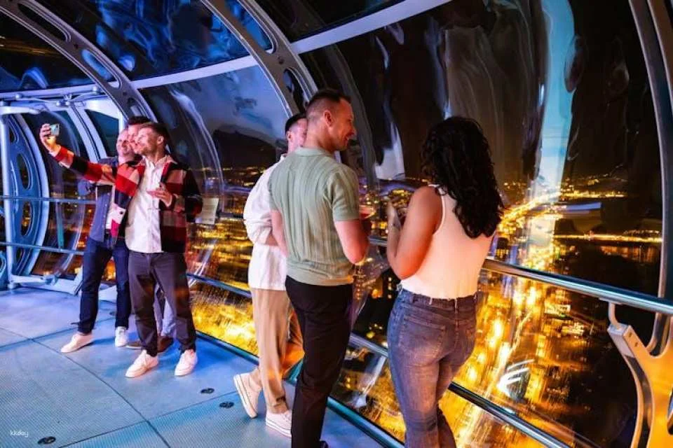 Brighton i360 city lights flight with welcome drink