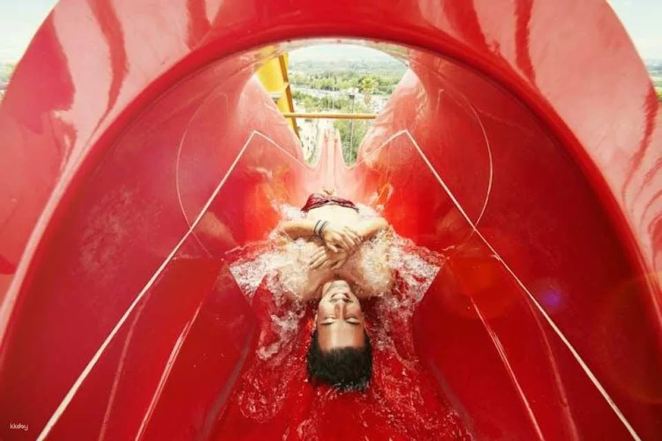 Caribe Aquatic Park by day and PortAventura Park by night 1-day combo