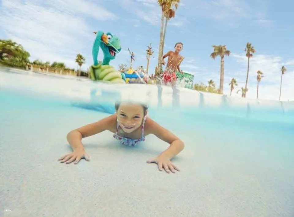 Caribe Aquatic Park by day and PortAventura Park by night 1-day combo