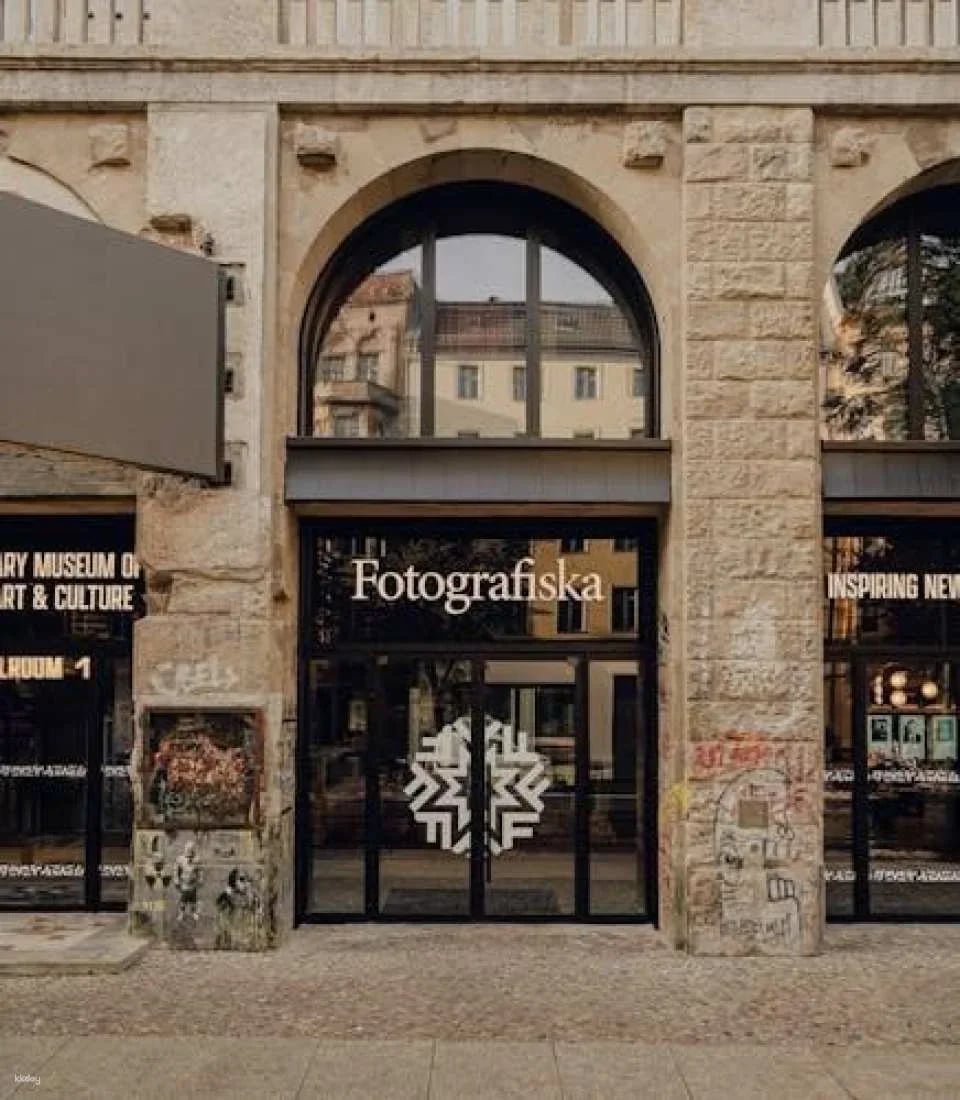 Contemporary museum Fotografiska Berlin entrance ticket