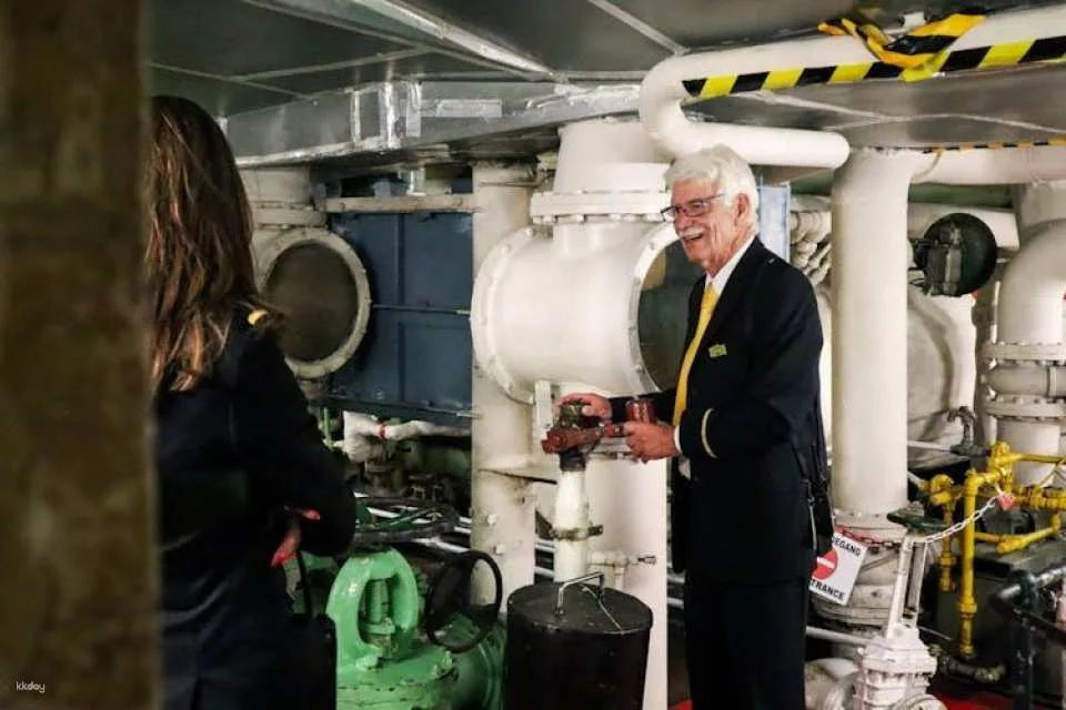 Ss Rotterdam engine room tour with audio guide