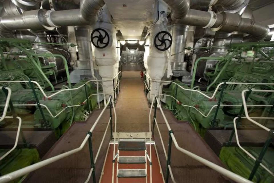 Ss Rotterdam engine room tour with audio guide