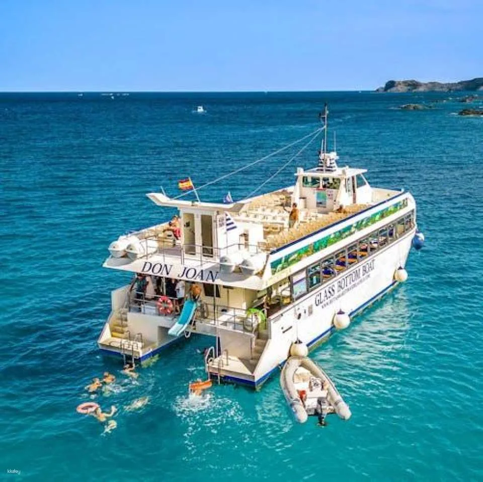 Mahon Harbour glass-bottom boat tour