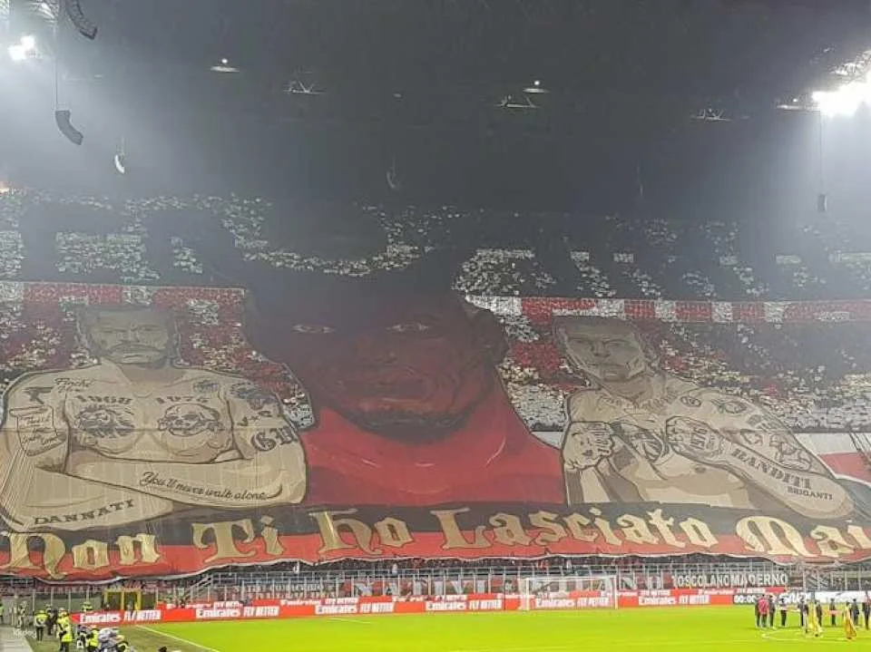 AC Milan football game at San Siro