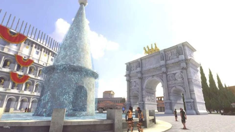 Colosseum visit and virtual reality experience with audio guide