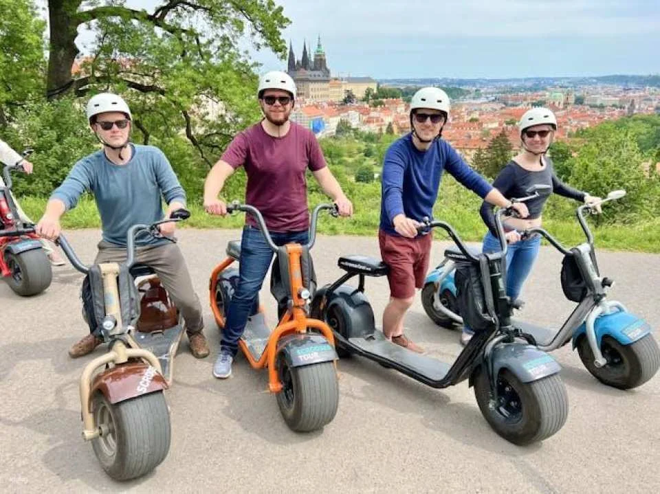 2-hour Prague Historic Centre E-scooter Tour