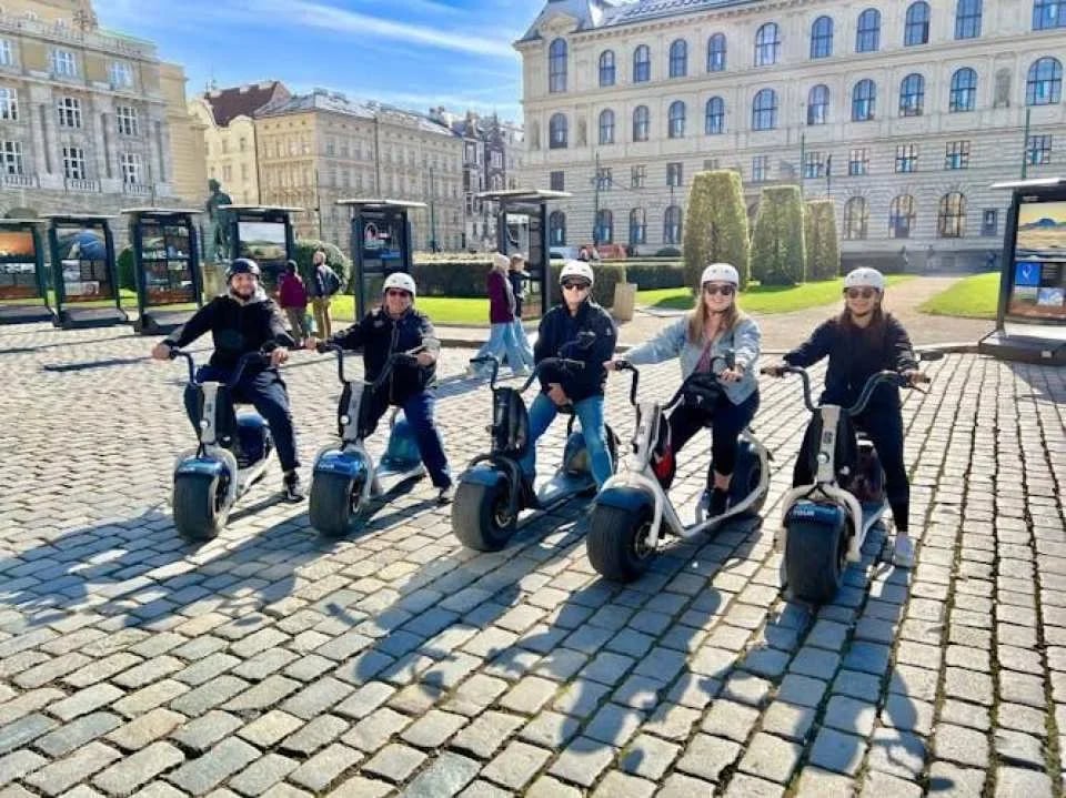 2-hour Prague Historic Centre E-scooter Tour