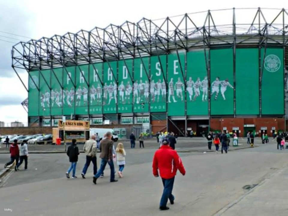 Celtic FC football game at Celtic Park