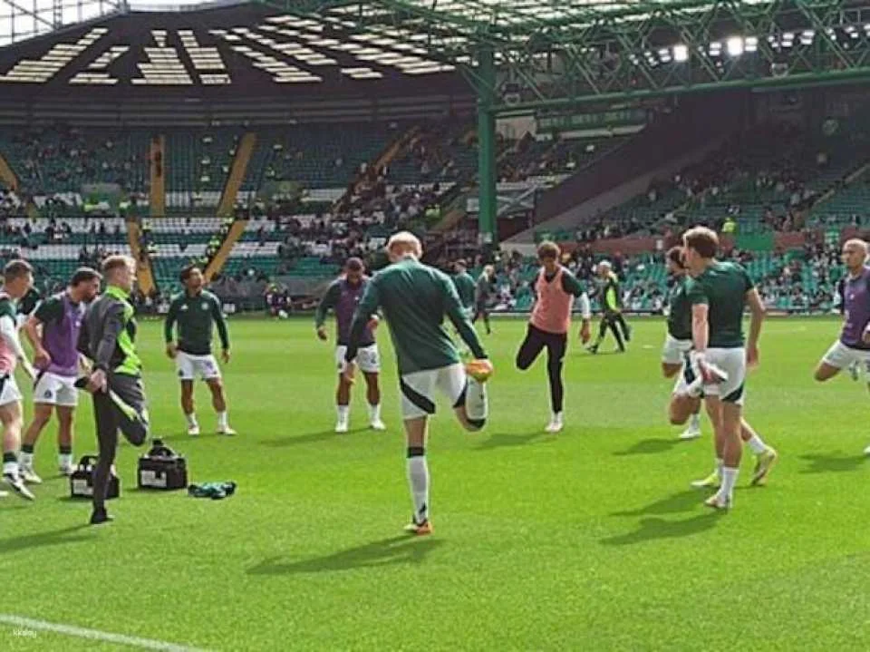 Celtic FC football game at Celtic Park