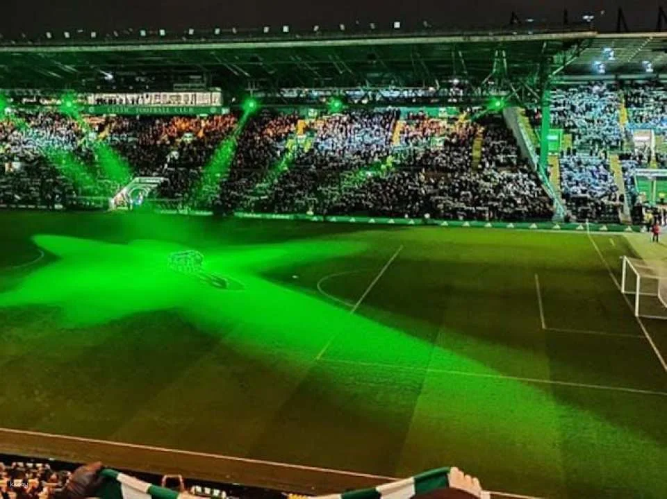 Celtic FC football game at Celtic Park