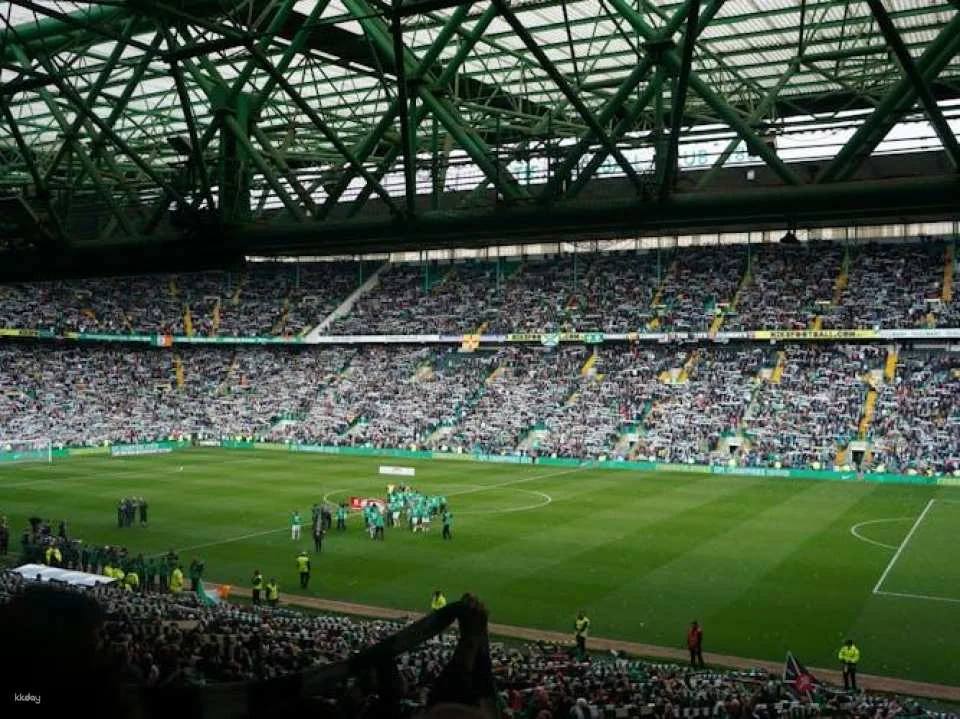 Celtic FC football game at Celtic Park