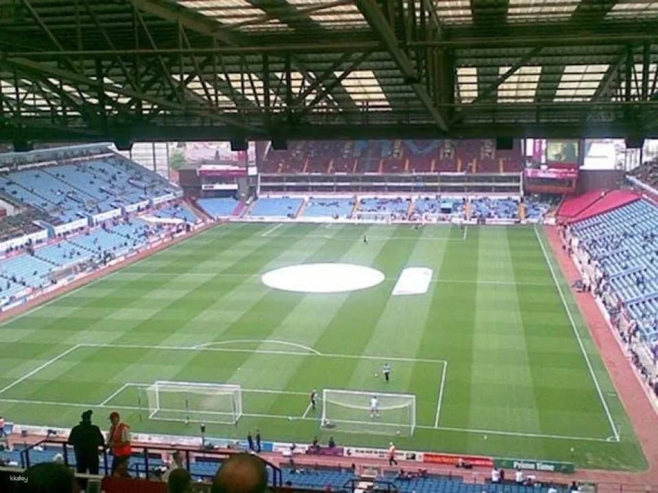 Aston Villa football game at Villa Park
