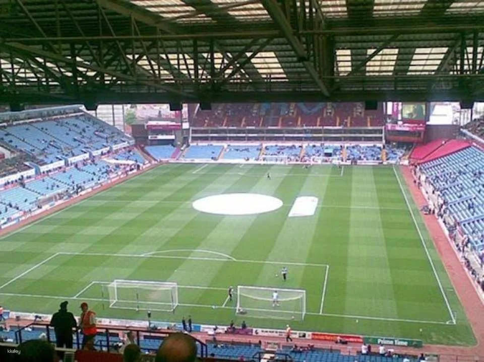 Aston Villa football game at Villa Park