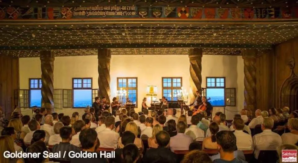 Best of Mozart concert at the fortress in Salzburg