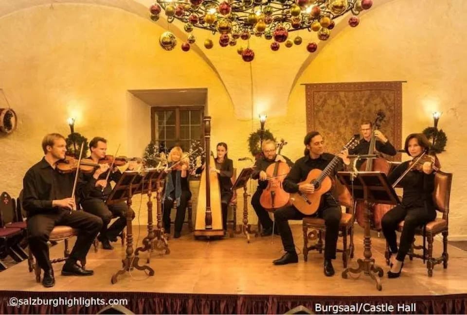 Best of Mozart concert at the fortress in Salzburg