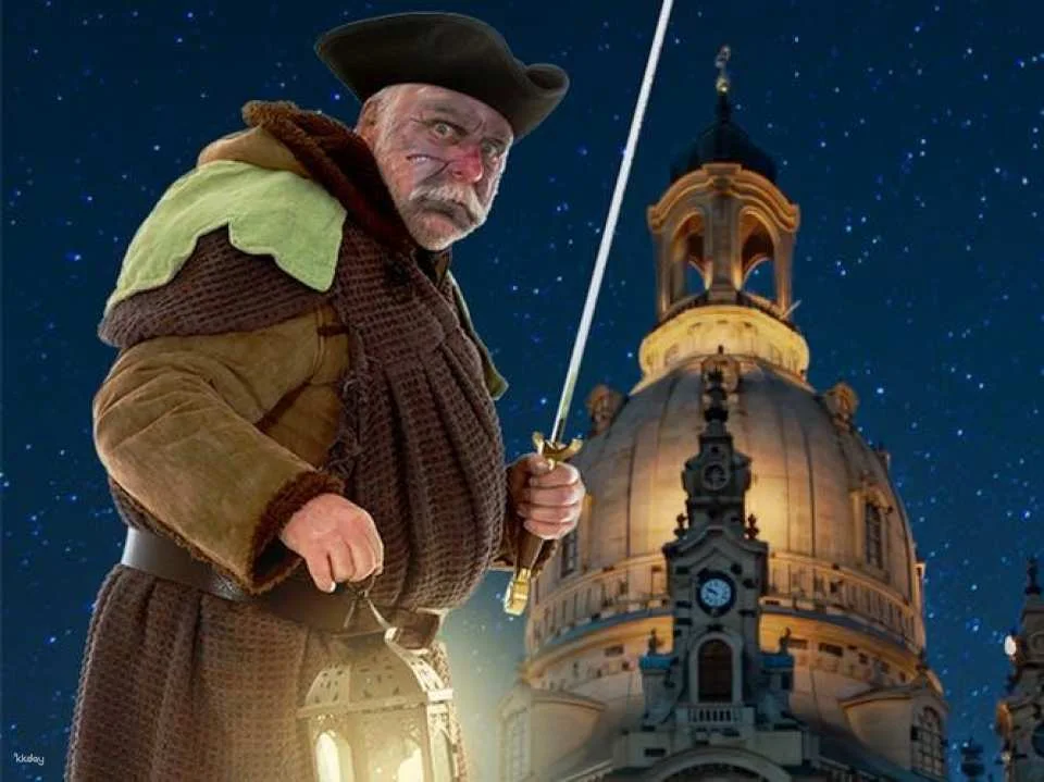 Dresden's haunted history night tour with the city jailer
