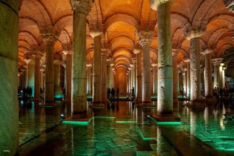 Basilica Cistern fast-track entry ticket and optional audio guide
