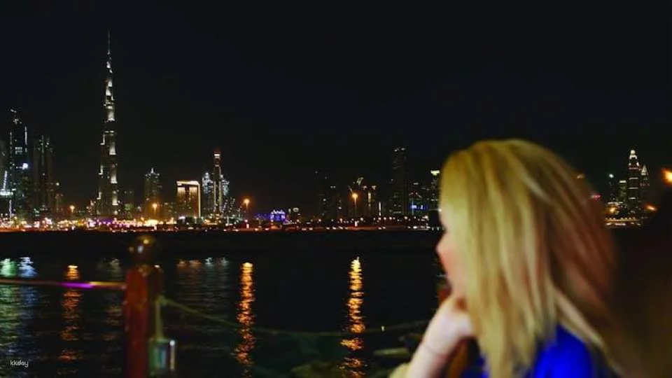 Dubai luxury canal dinner cruise with optional transfer and beverages