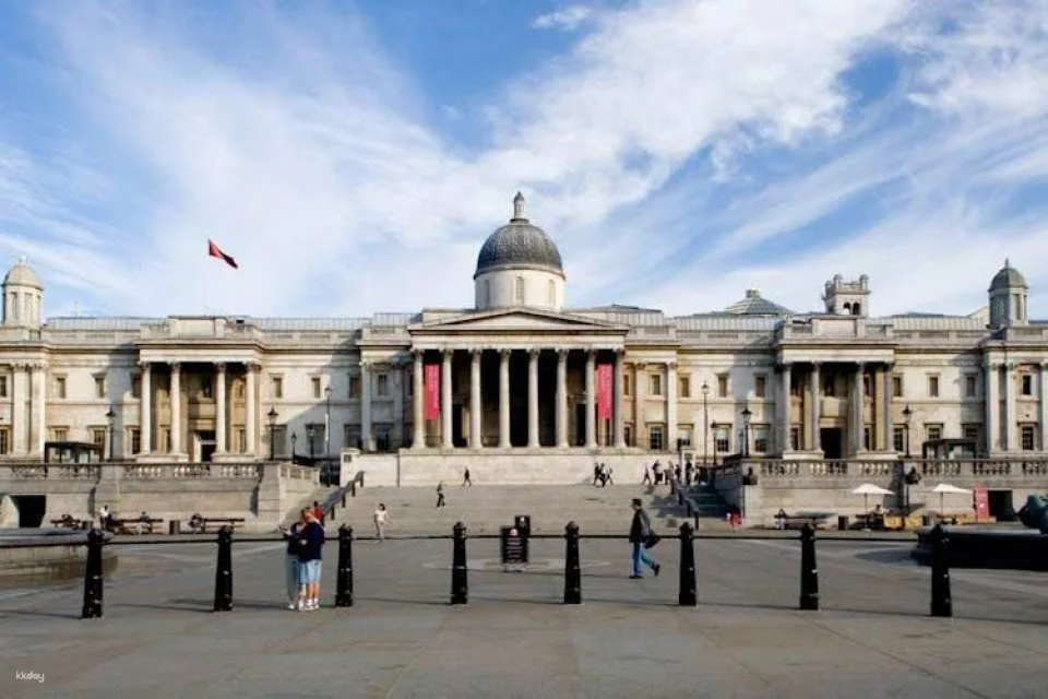 Guided children's art tour at the National Gallery of London