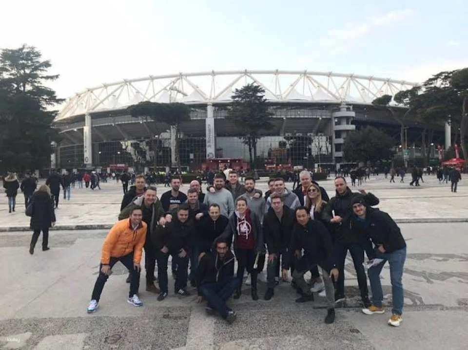 AS Roma or Lazio football match with local guide in Rome