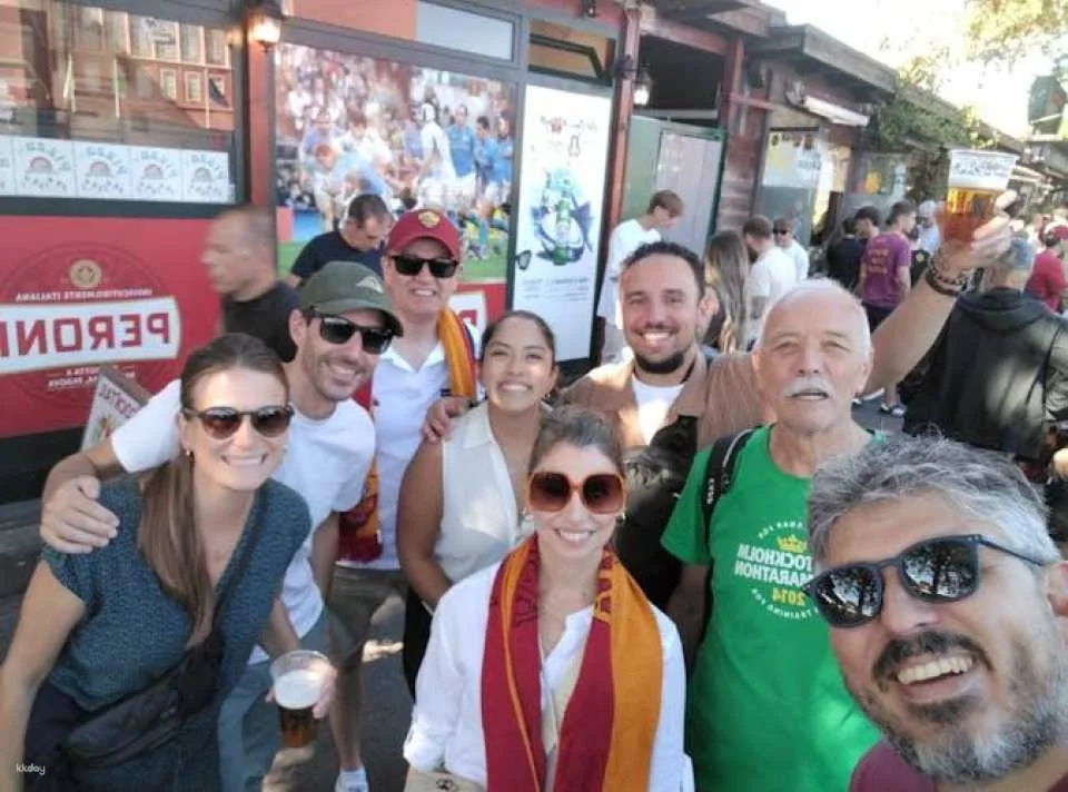 AS Roma or Lazio football match with local guide in Rome