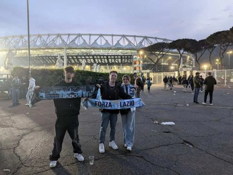 AS Roma or Lazio football match with local guide in Rome