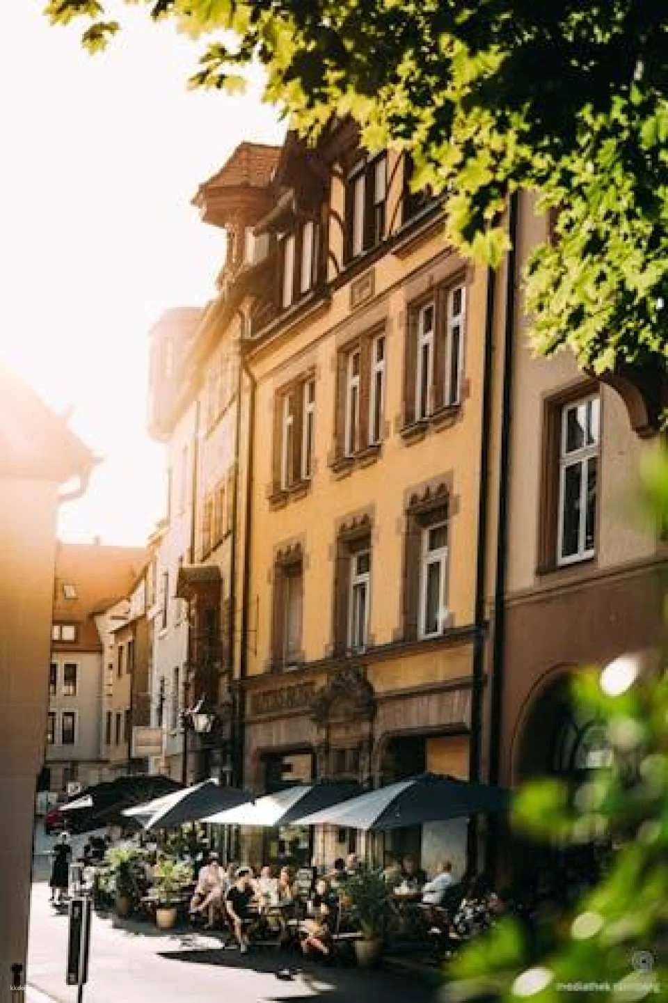 Nuremberg guided Old Town tour in the evening light