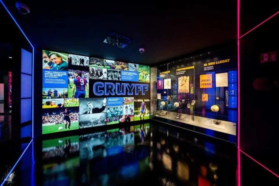 Flexible time tickets for the FC Barcelona Museum with audio guide