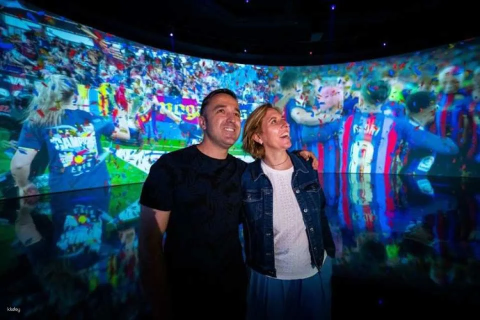 Flexible time tickets for the FC Barcelona Museum with audio guide