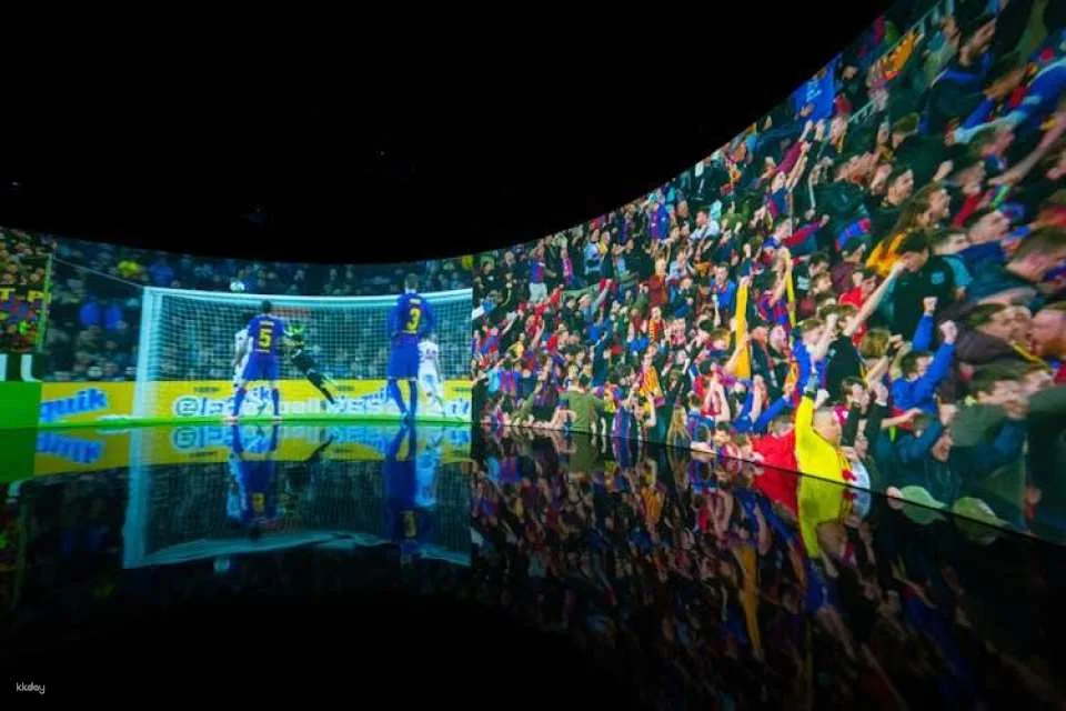 Flexible time tickets for the FC Barcelona Museum with audio guide
