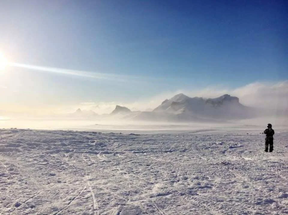 Langjökull snowmobile safari
