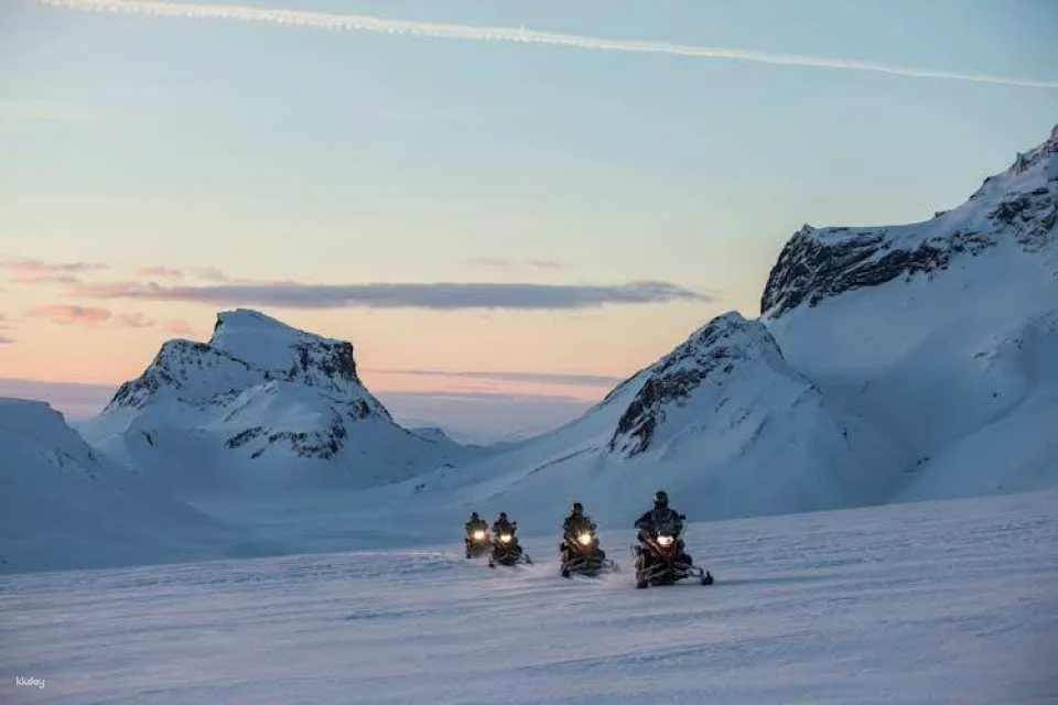 Langjökull snowmobile safari