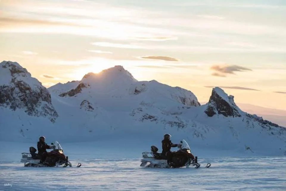 Langjökull snowmobile safari