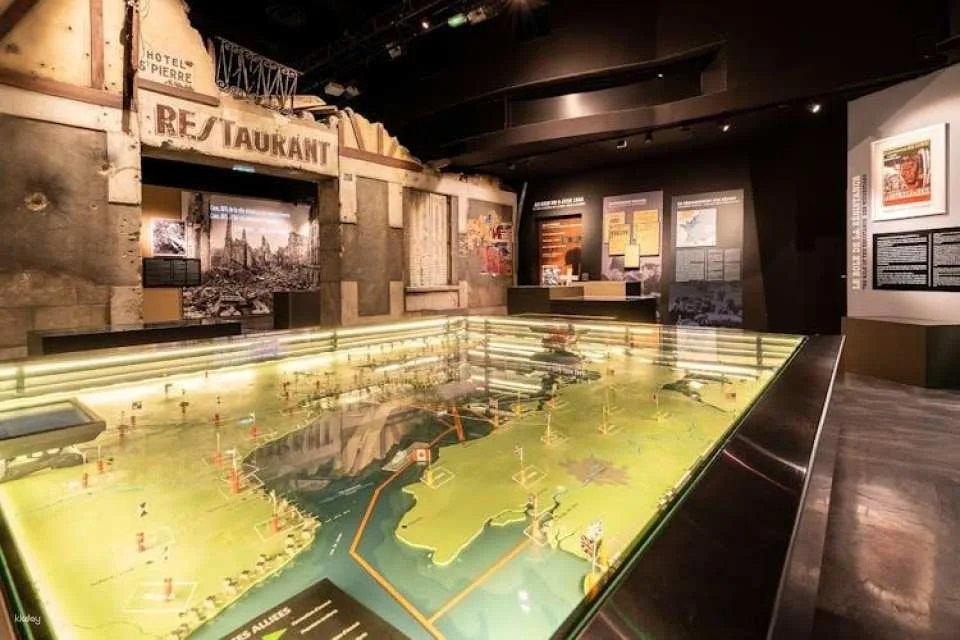 Caen Memorial Museum ticket and D-Day landings audio guide
