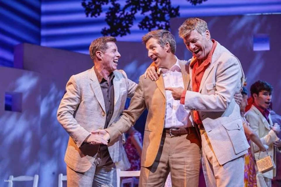 Mamma Mia the Musical with a 2-course pre-show dinner