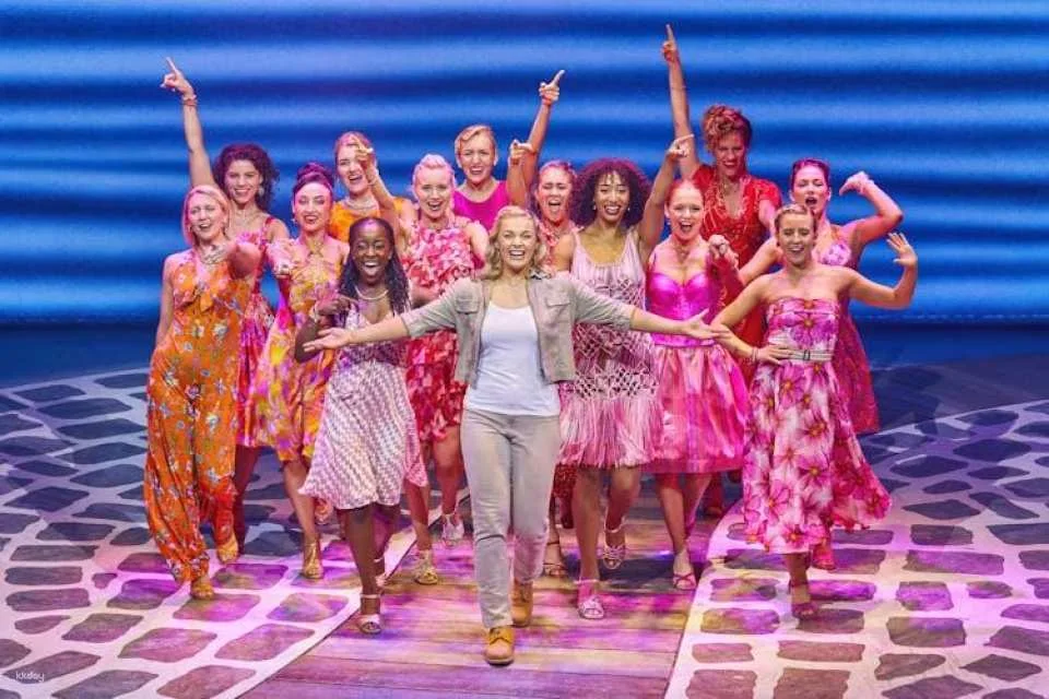 Mamma Mia the Musical with a 2-course pre-show dinner