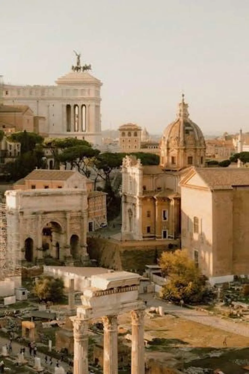 Rome main attractions exclusive golf cart tour