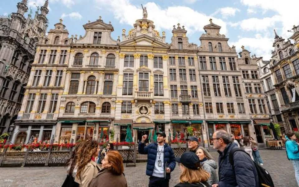 Guided walking tour with optional beer tasting in Brussels