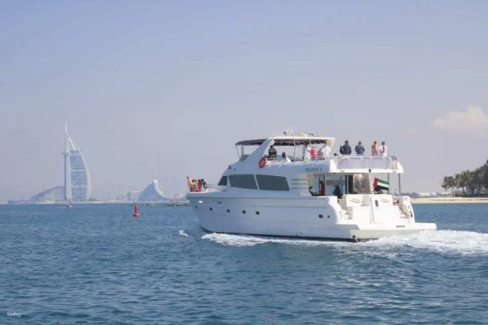 Dubai Marina luxury cruise with optional BBQ lunch or dinner