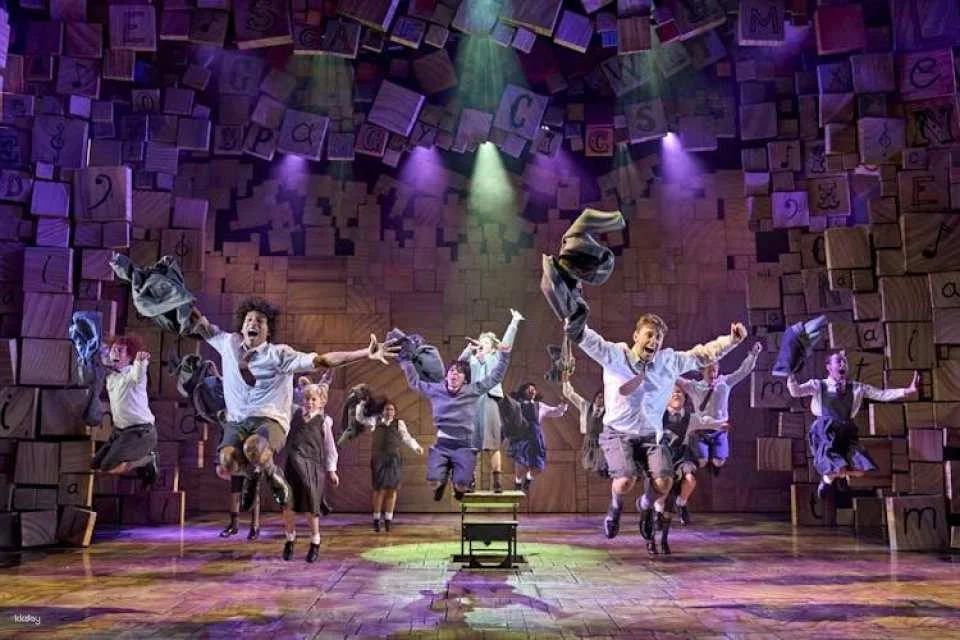 Matilda the Musical tickets with two-course pre-theatre dinner