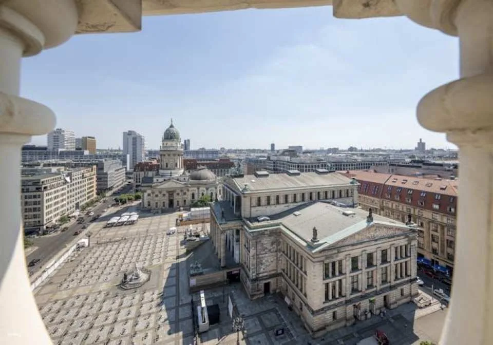 Französischer Dom Berlin, viewing platform with audio guide