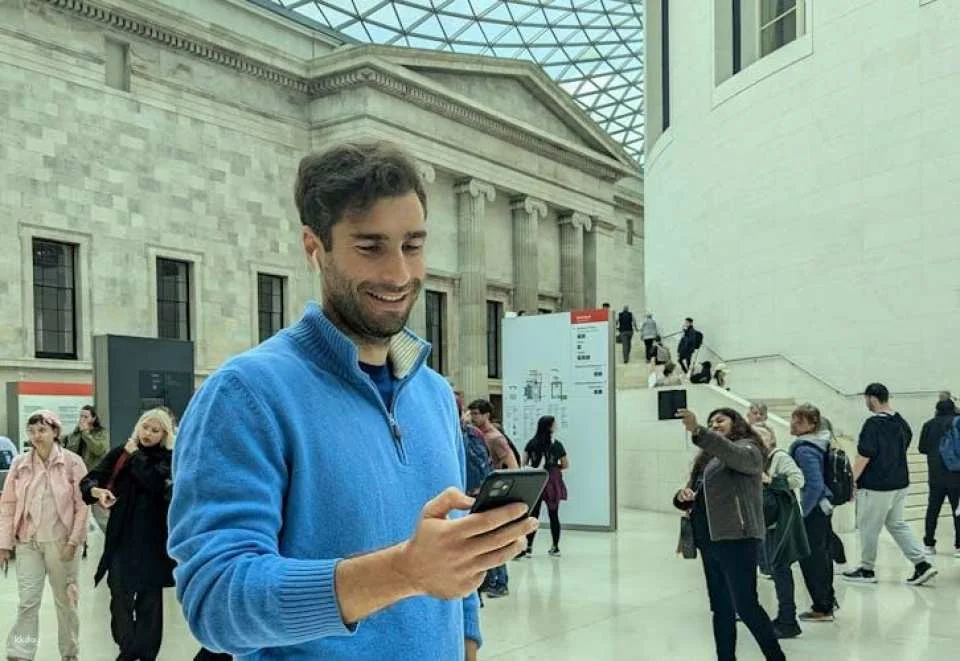 British Museum priority entry and audio guide included