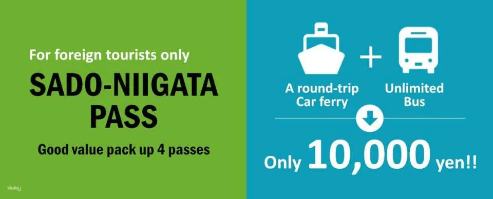 SADO NIIGATA PASS (Niigata Sightseeing Pass)