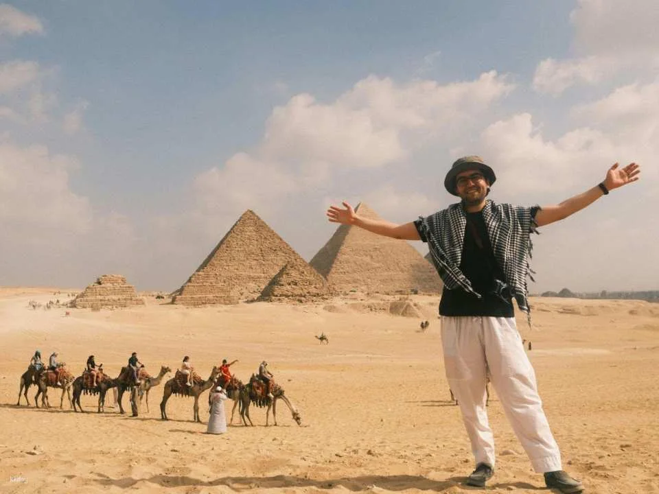 Giza: Pyramids of Giza Trip With Nile Felucca Sailing Ride