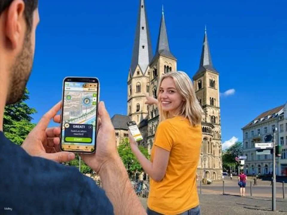 Self-guided digital scavenger hunt in Bonn