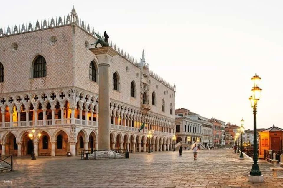 Gondola ride near St Mark’s Square with optional islands tour