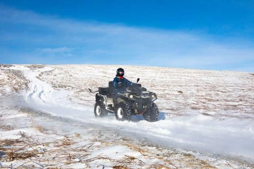 Quad biking