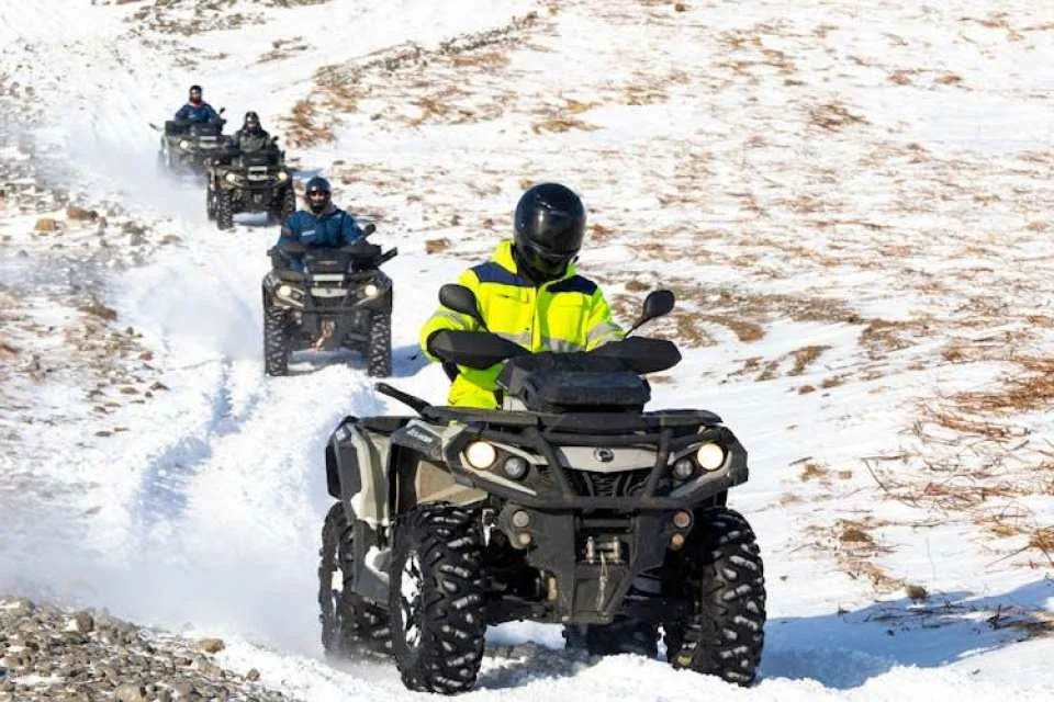 Quad biking